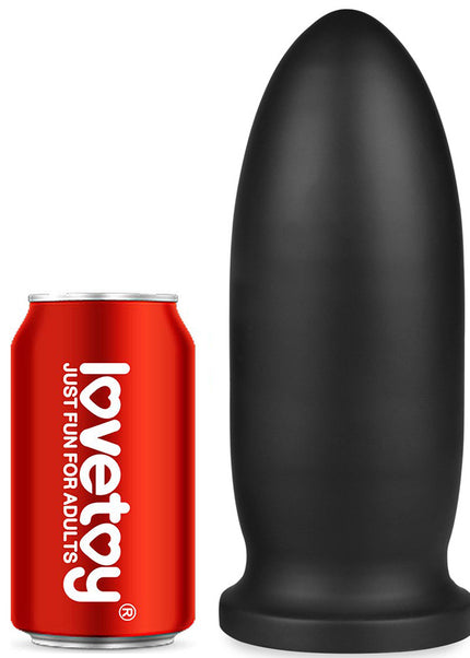King Sized Anal Bomber - Black 23 cm (9'') Mega Anal Plug