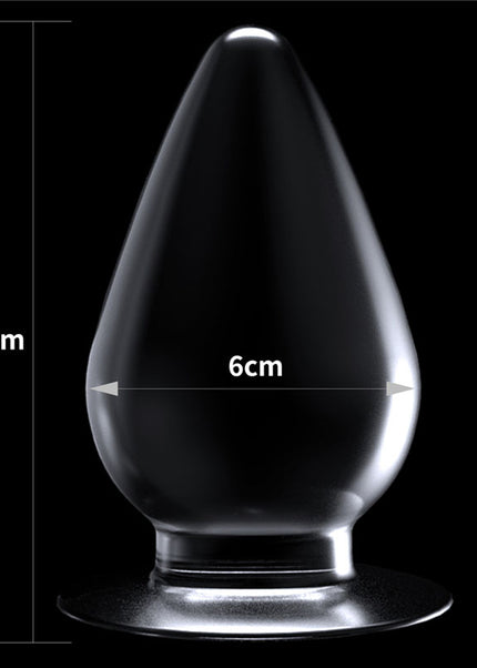 Flawless Clear Anal Plug – Clear | 11.5 cm