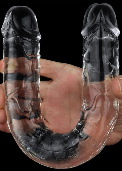 Flawless Clear Double Dildo 12'' - Clear 30 cm Double Dong