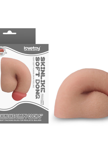 Skinlike Limpy Cock 5'' - Flesh 5 Inch Packer