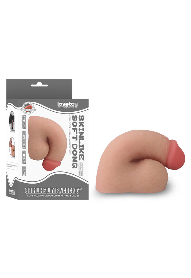 Skinlike Limpy Cock 5'' - Flesh 5 Inch Packer
