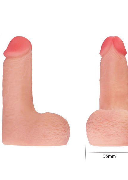 Skinlike Limpy Cock 5'' - Flesh 5 Inch Packer