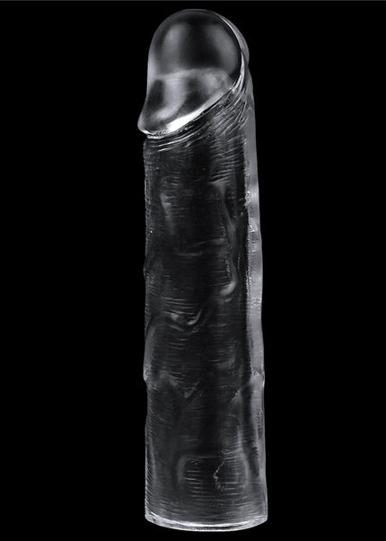 Flawless Clear Penis Sleeve 1'' - Clear 2.5 cm Penis Extender Sleeve