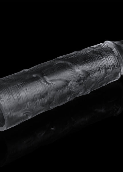Flawless Clear Penis Sleeve 1'' - Clear 2.5 cm Penis Extender Sleeve