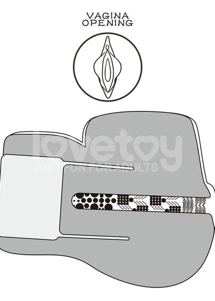 Streetgirls Sensation Pulse - Doggy - Flesh USB Rechargeable Vibrating Sucking & Moaning Doggy Style Masturbator