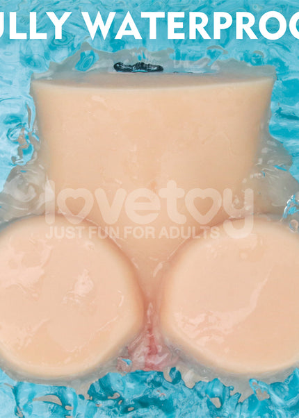 Streetgirls Dual Motor Sensation Pulse - Flesh USB Rechargeable Vibrating Masturbator