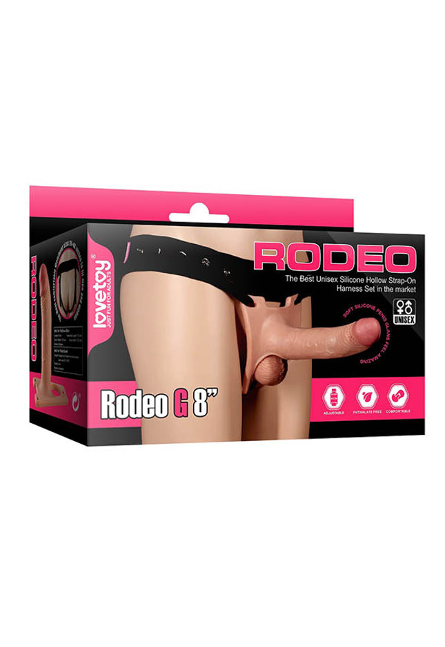 Ingen Hollow G 8'' - Flesh 20.3 cm Hollow Strap-On