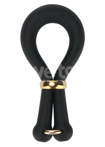Pinnacle Pro Anyfit Stretcher - Black Adjustable Cock Ring