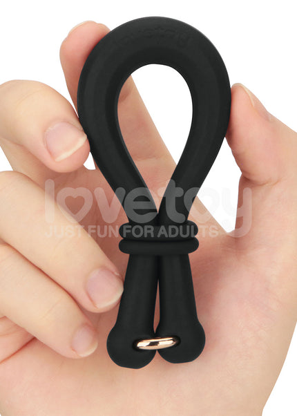 Pinnacle Pro Anyfit Plus Stretcher - Black Adjustable Cock Ring