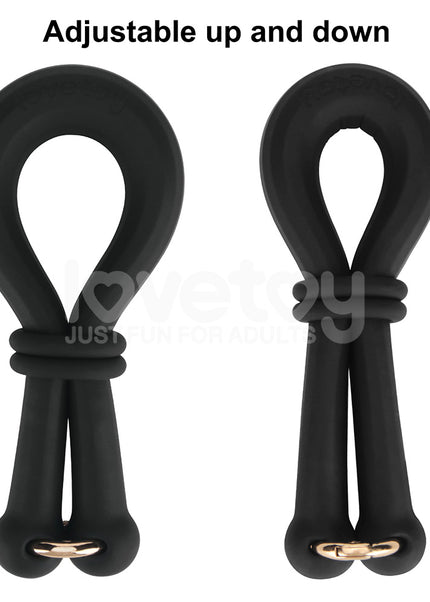 Pinnacle Pro Anyfit Plus Stretcher - Black Adjustable Cock Ring
