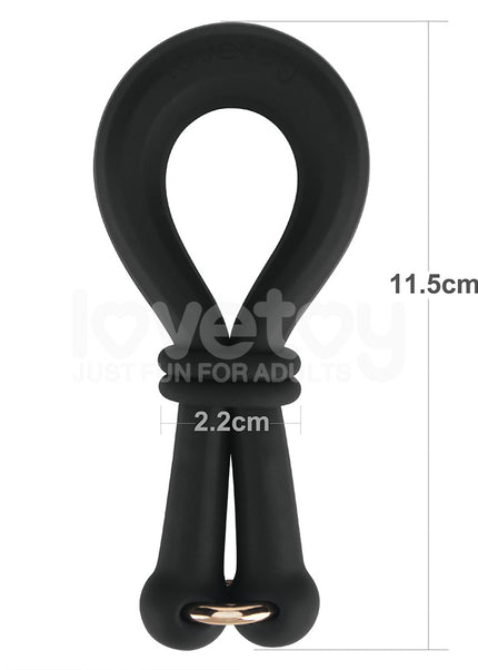 Pinnacle Pro Anyfit Plus Stretcher - Black Adjustable Cock Ring