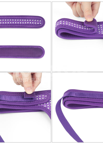 Ingen Easy Strap-On Harness - Purple Adjustable Strap-On Harness (No Probe Included)