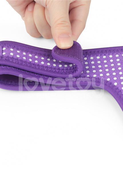Ingen Easy Strap-On Harness - Purple Adjustable Strap-On Harness (No Probe Included)