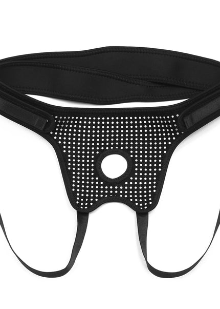 Ingen Easy Strap-On Harness - Black Adjustable Strap-On Harness (No Probe Included)