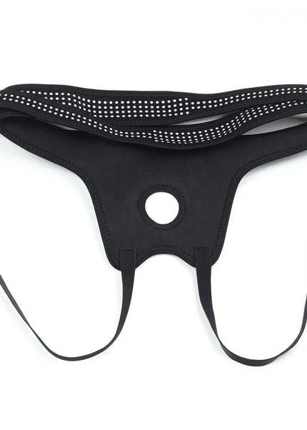 Ingen Easy Strap-On Harness - Black Adjustable Strap-On Harness (No Probe Included)