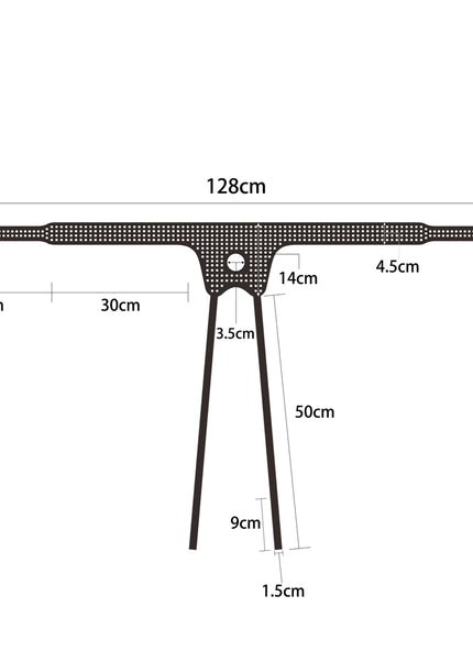 Ingen Easy Strap-On Harness - Black Adjustable Strap-On Harness (No Probe Included)