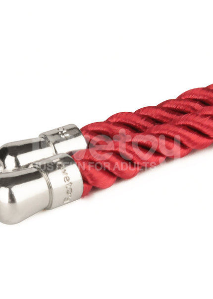 Rebellion Reign Silky Bondage Rope - Red - Red Bondage Rope - 10 metre length