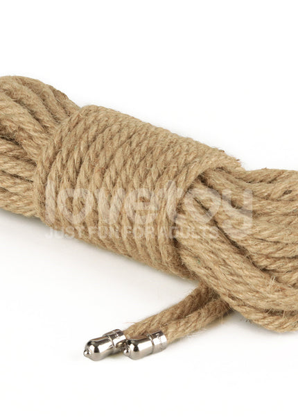 Rebellion Reign Hemp Bondage Rope - Rustic - Rustic Bondage Rope - 10 metre length