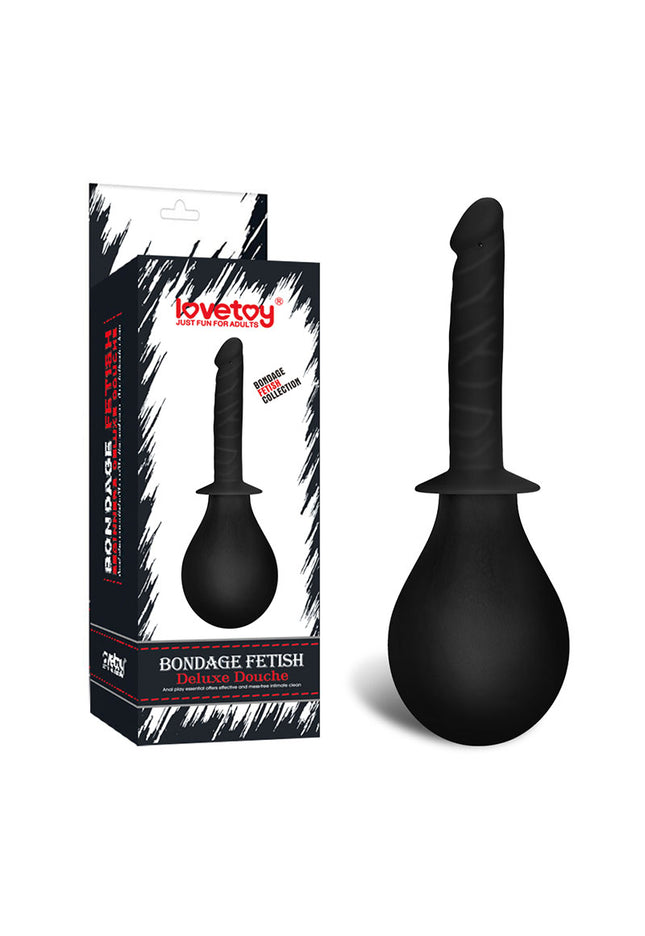 Bondage Fetish Deluxe Douche - Black Unisex Douche