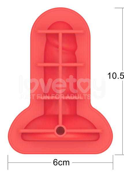 Jokes & Parties Mini Penis Silicone Ice Tray - Novelty Ice Tray