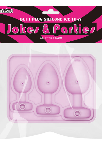 Jokes & Parties Butt Plug Silicone Ice Tray - Novelty Ice Tray