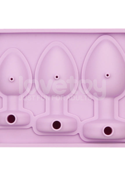 Jokes & Parties Butt Plug Silicone Ice Tray - Novelty Ice Tray