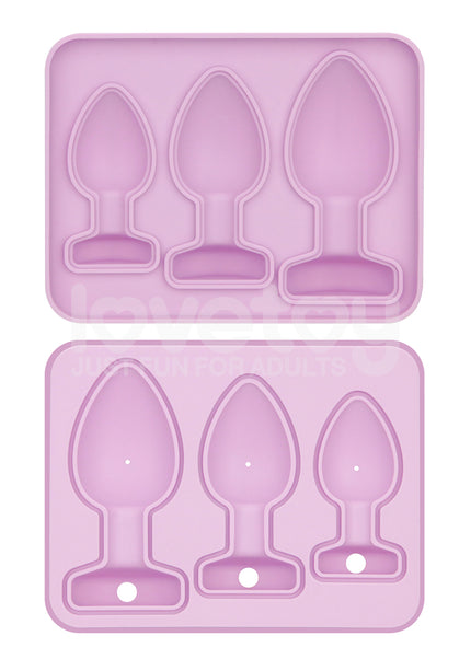 Jokes & Parties Butt Plug Silicone Ice Tray - Novelty Ice Tray
