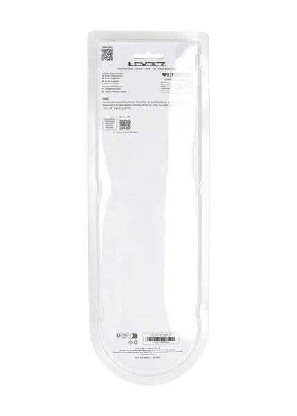 LEVELZ Round Silicone Anal Balls - S - 20mm - Black 23 cm Small Anal Balls