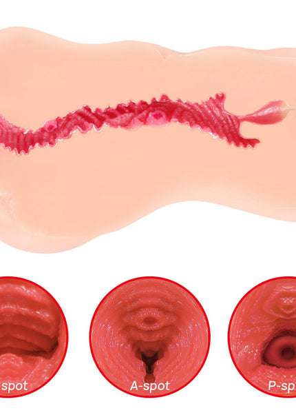 Kokos Adel Onahole 001 - Flesh Dual Layer Vagina Stroker