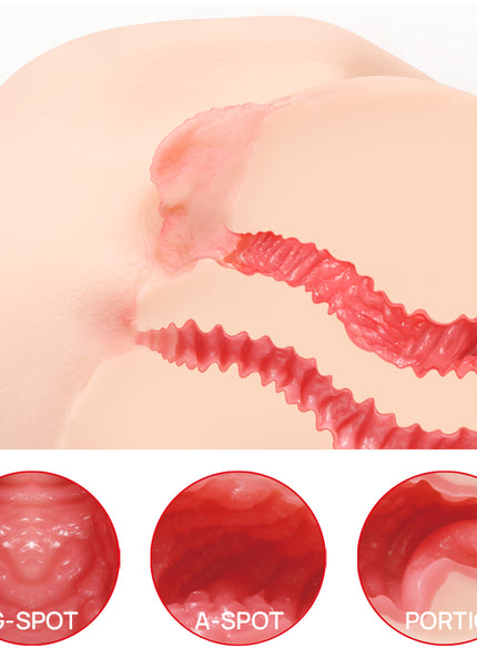 Kokos Big Hip Vanilla 004 - Flesh Missionary Style Masturbator