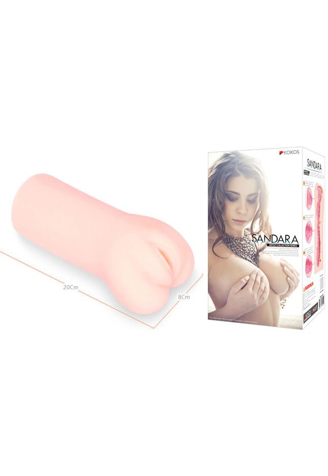 Kokos Sandara - Flesh Dual Layer Vagina Stroker