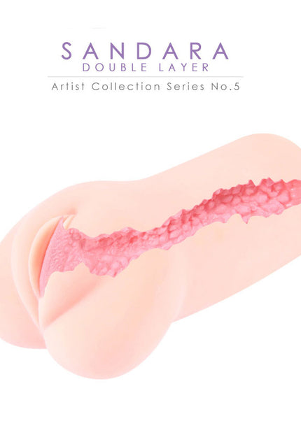 Kokos Sandara - Flesh Dual Layer Vagina Stroker