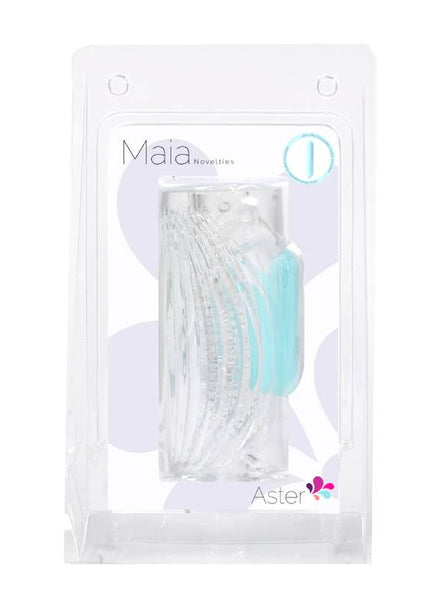 Maia Aster - Clear Vibrating Stroker Sleeve