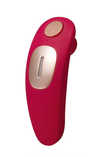 Maia Remi - Red USB Rechargeable Panty Vibe with Suction