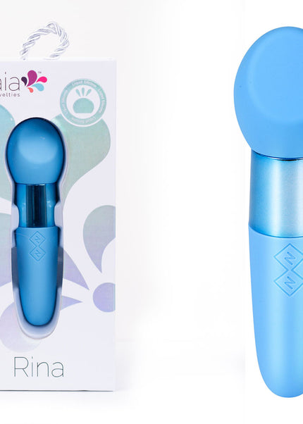 Maia RINA - Blue - Blue 13.3 cm USB Rechargeable Vibrator
