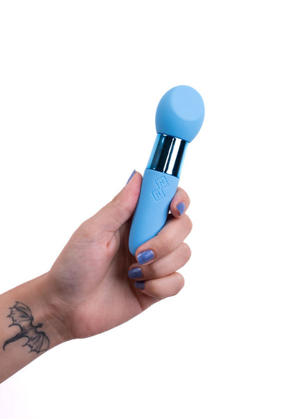 Maia RINA - Blue - Blue 13.3 cm USB Rechargeable Vibrator