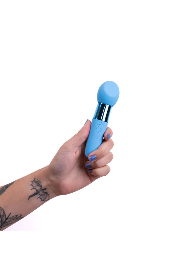 Maia RINA - Blue - Blue 13.3 cm USB Rechargeable Vibrator