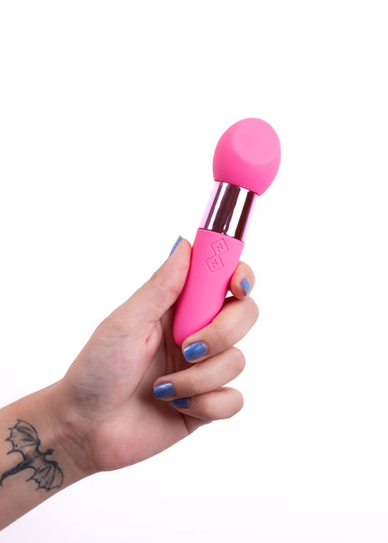 Maia RINA - Pink - Pink 13.3 cm USB Rechargeable Vibrator