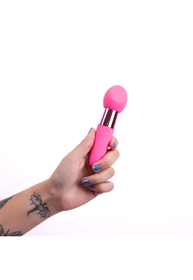 Maia RINA - Pink - Pink 13.3 cm USB Rechargeable Vibrator