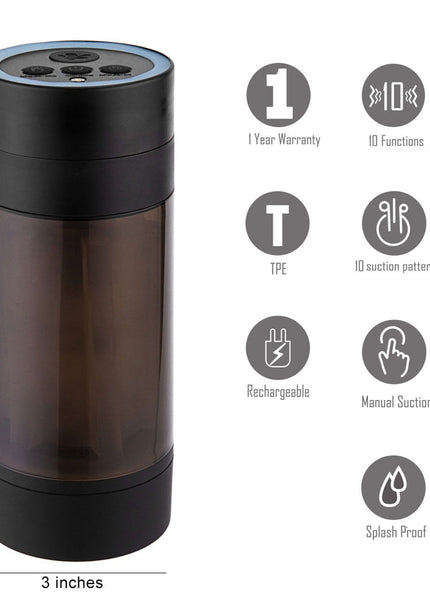 Maia ACE - USB Rechargeable Sucking Masturbator