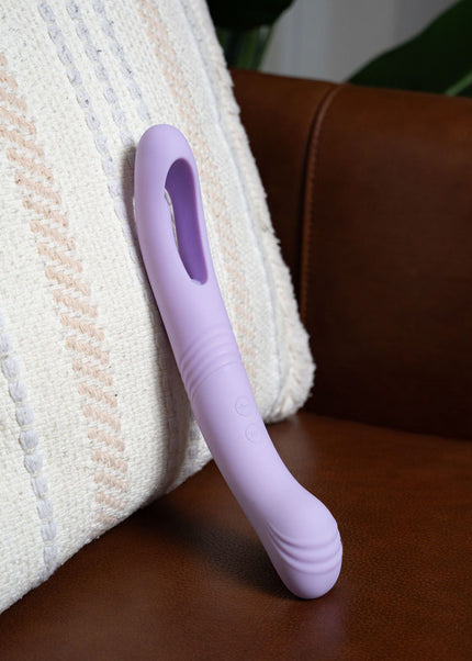 Maia HARPER - Purple 24.1 cm USB Rechargeable Vibrator
