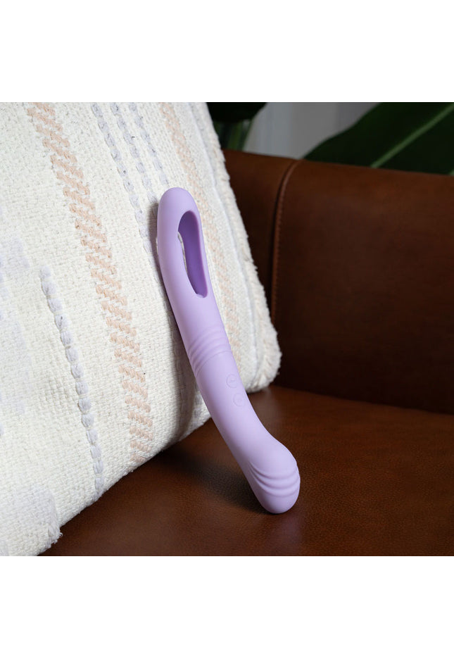 Maia HARPER - Purple 24.1 cm USB Rechargeable Vibrator