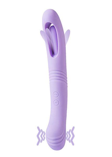 Maia HARPER - Purple 24.1 cm USB Rechargeable Vibrator