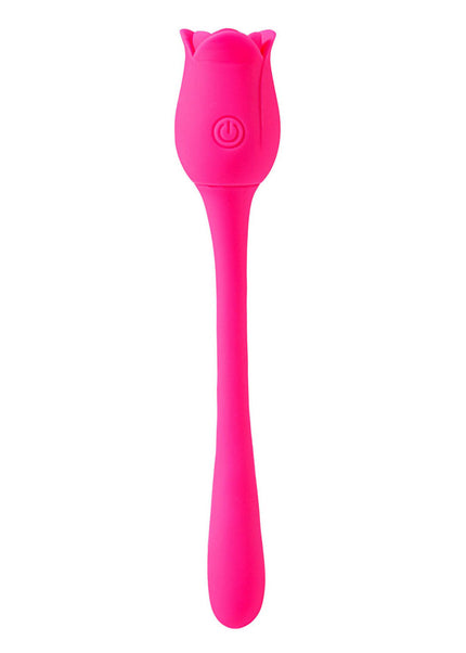 Maia MEADOW - Pink 14 cm USB Rechargeable Flower Stimulator