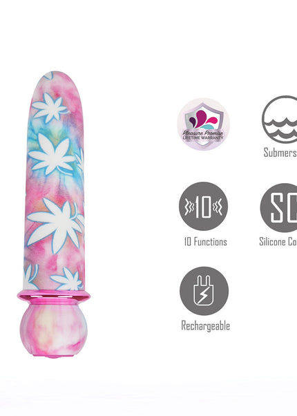 Maia JAGUAR 420 Tie Die - 420 Tie Die 10.1 cm USB Rechargeable Bullet