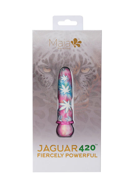 Maia JAGUAR 420 Tie Die - 420 Tie Die 10.1 cm USB Rechargeable Bullet