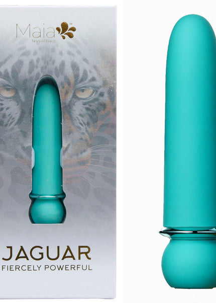 Maia JAGUAR - Blue - Blue 10.1 cm USB Rechargeable Bullet