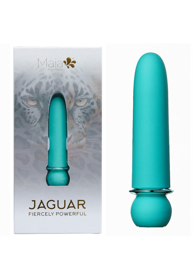 Maia JAGUAR - Blue - Blue 10.1 cm USB Rechargeable Bullet