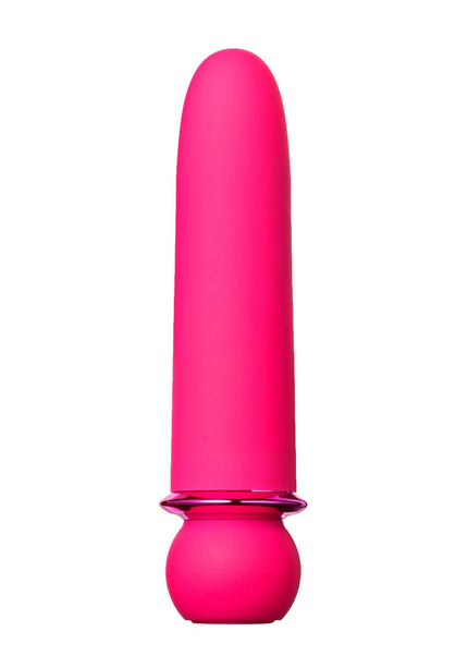 Maia JAGUAR - Pink - Pink 10.1 cm USB Rechargeable Bullet
