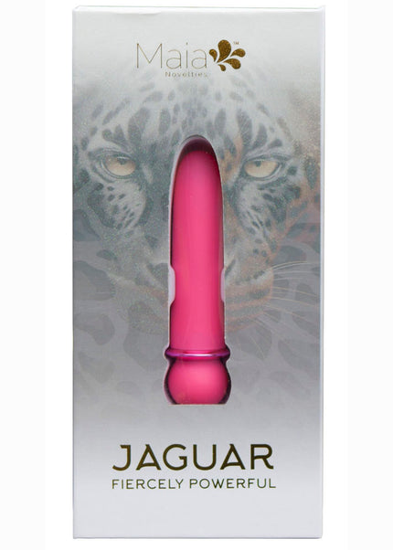 Maia JAGUAR - Pink - Pink 10.1 cm USB Rechargeable Bullet